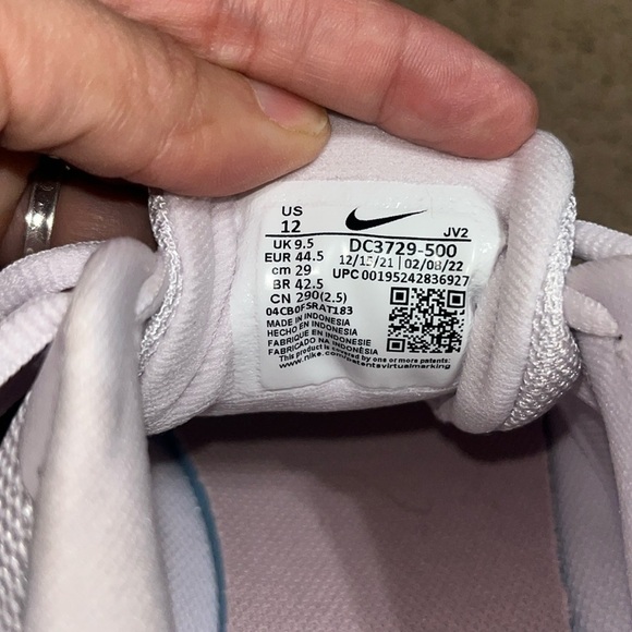 Nike Revolution 6 Next Nature Running Shoe Light Pink Violet Champagne White 12 - Picture 8 of 8